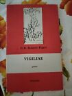 Figari VIGILIAE Poesie 1984 Tolozzi Grimaldello Genova sb8