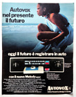 Pubblicita  Autovox Melody Super Autoradio Vintage Advertising Werbung 1972 (R4)