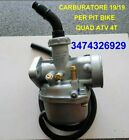 Carburatore  19 Per Quad ATV E Pit Bike 110cc 125cc Nuovo DI OTTIMA QUALITÀ