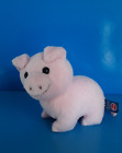 TRUDI peluche Maiale, colore rosa, altezza 10 cm., lunghezza 11 cm.