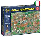 Diset-20045 Jan Van Haasteren Fairy Tale Forest-1000 Adulti-Spagnolo-Puzzle