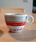 illy Collection 2002 NO WATER NO COFFEE Espresso Cup & Saucer Maria J Calisto