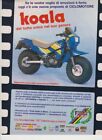 advertising Pubblicità -FANTIC KOALA  50 1987-MOTOITALIANE MOTOSPORT EPOCA