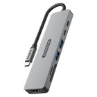 HUB Sitecom CN 5504 USB C Power Delivery Grey