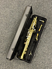 Sakkusu Straight Soprano Saxophone with Mouthpiece & Case