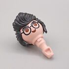 Playmobil testa capelli neri tubo occhiali Elvis parrucca rock