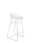 Kartell Sgabello SMATRIK STOOL - Colore Cristallo/Cromo 5881/B4 - Nuovo