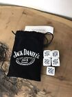 Jack Daniels Collectibles Dice Game In Pouch Whisky Advertising Man Cave Gift