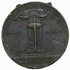 Medaglia in bronzo prima guerra mondiale ww1 commemorativa Italia regno 1918