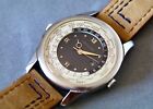 Hamilton Worldtimer  Power Vintage - Rare GMT Watch - 38mm