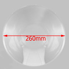 260mm Round Large Solar Fresnel Lens Solar Lighthouse Spot Light Projector 1PC