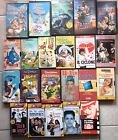 Lotto 22 Videocassette VHS Usate Vari Generi Cartoni Commedia Drammatico Noir