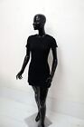 Elisabetta Franchi Vestito Donna Taglia 42 Abito Logo Dress Woman Tubino Nero