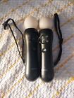 2 PlayStation PS MOVE PS3 PS4 PS5 VR CONTROLLER CONTROLLO MOVIMENTO TWIN PACK