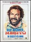 UN ESERCITO DI 5 UOMINI MANIFESTO MESITO BUD SPENCER SPAGHETTI WESTERN POSTER 2F