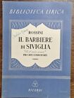 SPARTITO-IL BARBIERE DI SIVIGLIA-ROSSINI-SE IL MIO NOME-ED.CURCI-1954