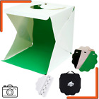 Mini Box Studio Fotografico Kit Cubo 3 Sfondi Luce Led USB Borsa 30cm Portatile