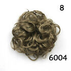 Chignon Riccio Disordinato Dutt Scrunchie Finte Estensioni Dei Capelli ^