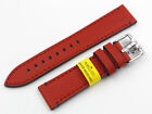 Cinturino Stile Sportivo Impermeabile Made in Italy Watch Strap RED Waterproof