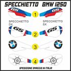 BMW  R 1250 GS adesivi per specchietti stampati e plastificati