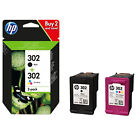 Genuine HP 302 Combo/ 302XL Black or Colour Ink Cartridges HP Deskjet 1110 2130