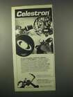 1980 Celestron Ad - C90 & C8 Telescope