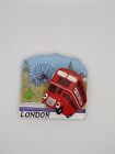 MAGNETE CALAMITA RESINA FRIGO  SOUVENIR FRIDGE MAGNET LONDRA INGHILTERRA