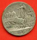 VITTORIO EMANUELE III - 1 LIRA  Quadriga 1910