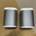 Pair of Sonos Play:1 Wireless Smart Speakers - White