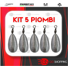 5X PIOMBO DA PESCA PERA CON GIRELLA OLIVA BOLENTINO CARP FISHING MARE LAGO SURF