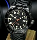 Orologio Uomo Automatico Glycine Combat Sub 42mm Pelle Swiss Made Vetro Zaffiro