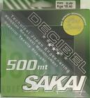 MONOFILO DA PESCA SAKAI- DECIBEL 500 MT-