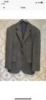 Mens ABERCROMBI & FITCH Harris Tweed Jacket 100% PURE NEW WOOL  Size M