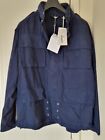 ASPESI FIELD JACKET MENS NAVY COTTON CANVAS SIZE 2XL BRAND NEW WITH TAGS FREE PP