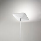 Piantana In Metallo Contemporanea Radar Bianco Led