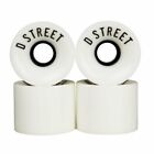 Dstreet Ruote MORBIDE per Skate Penny e Mini Cruiser 59mmx45mm 78a Pack 4 Pezzi