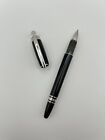 Penna Montblanc Starwalker Sfera Ballpoint Pen Platinum Black Resin