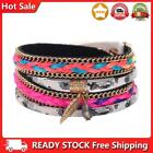 Fashion Jewelry Bracelet Magnetic Buckle Bangle Unisex Crystal Wristband