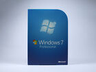 Windows 7 Professional 32- und 64-Bit Retail-Vollversion, englisch - neu