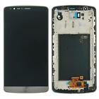 LG Optimus G3  D855 Display modul LCD Touchscreen Glas Scheibe Rahmen Titan Grau