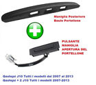 MANIGLIA APERTURA PORTELLONE POSTERIORE + PULSANTE NISSAN QASHQAI J10 NOTE