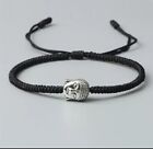 Bracciale Rosario Om, Braccialetto occhio Buddha Budda Mala Tibetano Uomo Donna