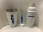 Absolut Vodka shaker Set WHITE - Boston shaker