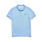 Polo slim fit Lacoste Live azzurra