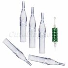 10Pcs Disposable Tattoo Nozzle Tips Needle Tube Flat Round Diamond Tips 20 Model