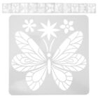 24 Pcs Fiore Modello Di Disegno Farfalle Farfalla Stencil Per Lavoretti