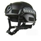 Elmetto Casco Softair Fast Helmet Black Militari Tattico Outdoor CS SWAT