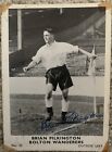 Brian Pilkington Bolton Wanderers Signed Football Card