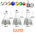 6Pcs Led Cob Spotlight 6W 9W 12W E14 Dimmable Led Bulb Red Blue 120° Beam Angle