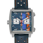 TAG HEUER MONACO CALIBRE 11 CHRONOGRAPH GULF CAW211R.FC6401 AUTOMATIC SS 39MM